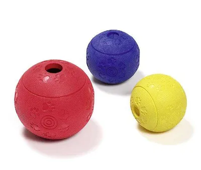 Obrázok produktu pre Hračka pre psov Karlie loptička na maškrty mix farieb Ø7 cm
