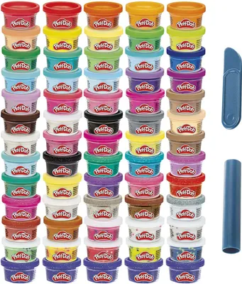 Produktbild von Play-Doh Celebration Knete 65 Dosen