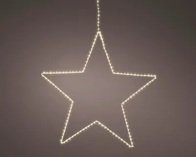 Produktbild von Kaemingk Metall Stern beleuchtet 130 Lichter Ø 38 cm
