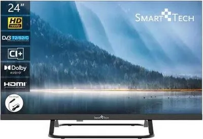 Produktbild von Smart-Tech 24HN01VC, 61 cm (24"), 1366 x 768 Pixel, HD, LED, DVB-C, DVB-S, DVB-S2, DVB-T, DVB-T2, Schwarz