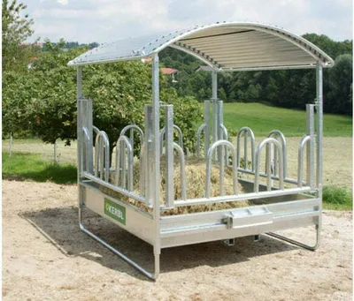 Produktbild von KERBL Stable KERBL Viereckraufe mit Palisadenfressgitter