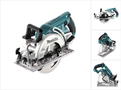 A Makita circular saw is shown against a white background.