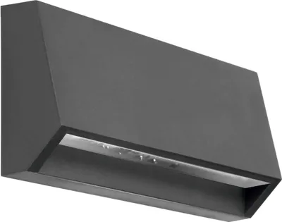 Immagine prodotto di ADVITI | Lampada LED Da Parete Enye 3W - Nera - Design Moderno - IP65 - Energoefficiente
