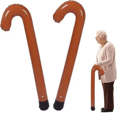 Obrázek produktu pro Nafukovací hůl 90 cm – hnědá – Doplněk pro párty