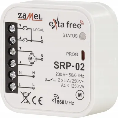 Immagine prodotto di Zamel | Controller Per Tapparelle SRP-02 - Risparmio Energetico - Modalita Comfort - Installazione Facile