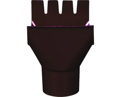 Obrázek produktu pro Okapový kotlík PRECIT 125/87 mm plechový 8017 čokoládová hnědá