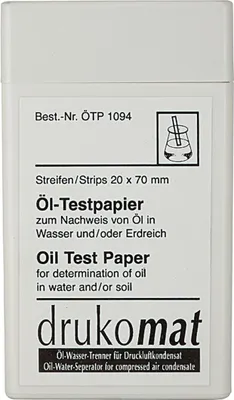 Produktbild von Riegler Öl-Testpapier (50 Streifen), für Öl-Wasser-Trenner »drukosep«