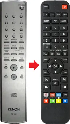 Produktbild von Fernbedienung geeignet für DENON RC-1032