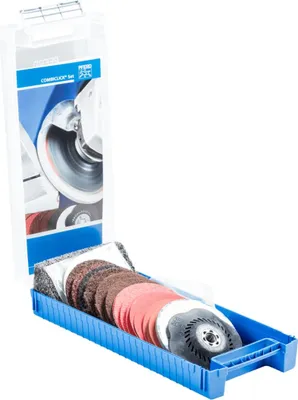 Zdjęcie produktu dla PFERD 49350071, Zestaw akcesoriów, Aluminium, Stal odlewana, Stal nierdzewna, Stal, Wielobarwny, 11,5 cm, 1,2 kg, 160 mm