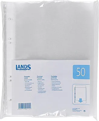 Produktbild von ProspekthülleA5 PP50er genarbt