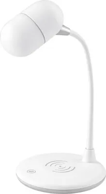 Obrázok produktu pre RealG RC-K-558 Stolná lampa 3 v 1 s bezdrôtovým nabíjaním a Bluetooth reproduktorom