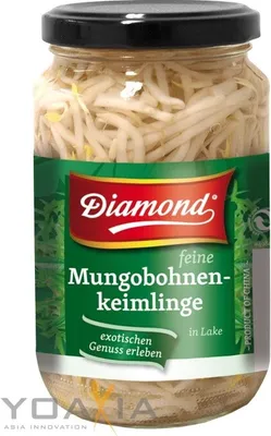 Produktbild von 330g / 175g ATG DIAMOND feine Mungobohnen-Keimlinge in Lake Sojasprossen