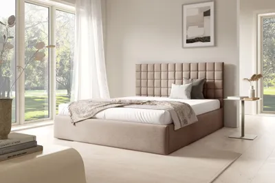 Produktbild von Doppelbett 160x200 TAISA 3 - beige