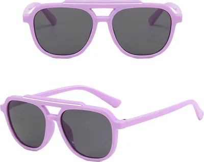Produktbild von Große polarisierte Pilotensonnenbrille STL54A Schwarz/Rot
