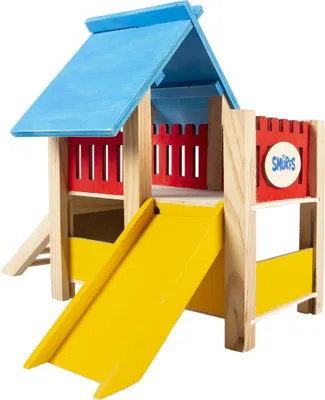 Obrázek produktu pro DUVO+ ŠMOULOVÉ Dřevěné hřiště pro hlodavce 25x20x21cm, 65390730