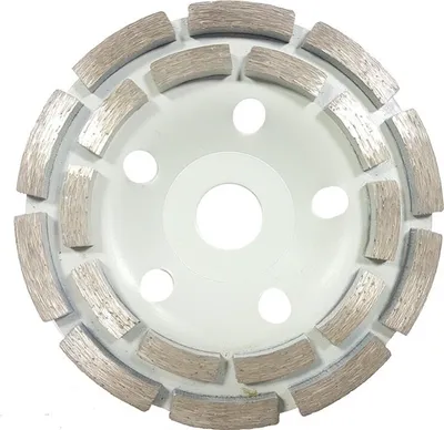Obrázok produktu pre MAR-POL Diamantový brúsny kotúč na betón 125 mm dvojradový M08783