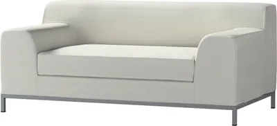 Produktbild von Dekoria Bezug für Kramfors 2-Sitzer Sofa, mittelgrau, Sofahusse, Kramfors 2-Sitzer