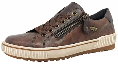 Zdjęcie produktu dla Niskie sznurowane buty Remonte w kolorze brązowym, rozmiar 36