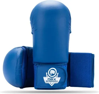 Produktbild von Dbx-Km Grösse S Blau Karate-Handschuhe Dbx Bushido