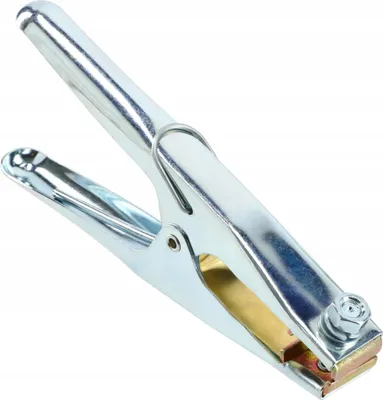 Image de Pince de masse pour soudage - 200 A - Pour appareil de soudage - 1 pièce - Argent