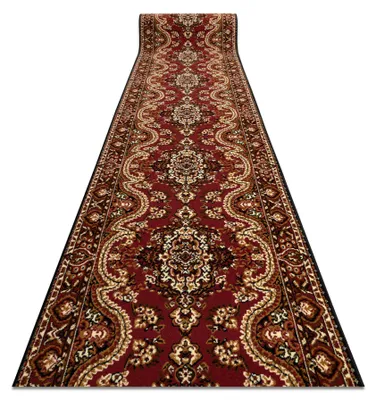 Image de TAPIS DE COULOIR BCF WIOSNA bordeaux 80 cm rouge 80x500 cm