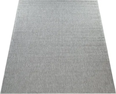 Produktbild von Outdoor Teppich Natur Balkon, Terrasse schmutzabweisend Grau Rechteckig 120x160 | 100% Polypropylen, Rücken aus Polypropylen | pflegeleicht