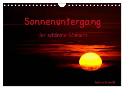 Produktbild von Sonnenuntergang (Wandkalender 2027 DIN A4 quer), CALVENDO Monatskalender