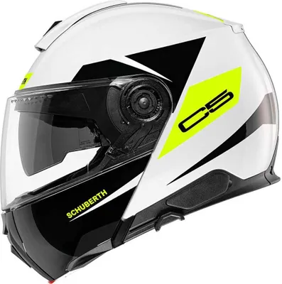 Produktbild von Schuberth C5 Eclipse Modularhelm Gelb,Weiß S Gelb,Weiß S