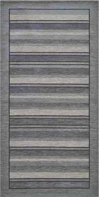 Produktbild von Rutschfester Teppich aus Velours, STYLE, 55x280 cm, Grau | GalleriaFarah1970