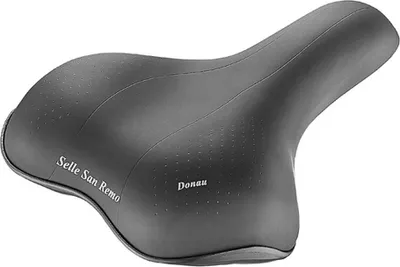 Produktbild von Selle San Remo Donau Sattel Schwarz 190 mm Schwarz 190 mm