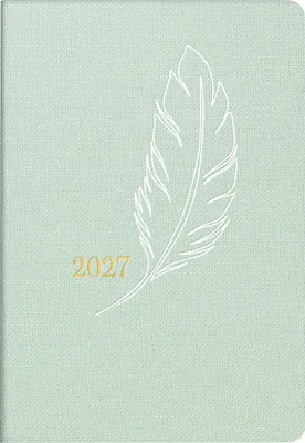 Produktbild von rido/idé 7011055027 Taschenkalender Mod. partner/Industrie I 2027 "Feather" A7, Textil