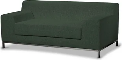 Produktbild von Dekoria Bezug für Kramfors 2-Sitzer Sofa, dunkelgrün, Sofahusse, Kramfors 2-Sitzer