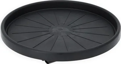 Immagine prodotto di 3.06 Carrello per piante Ø 30 cm in antracite - max. 50 kg - carrello stabile per piante pesanti (piccolo)