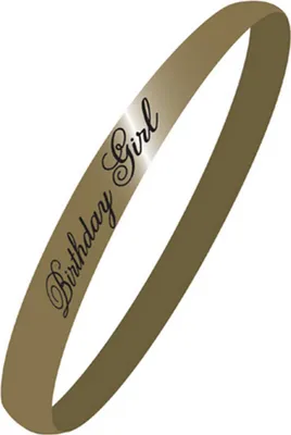 Immagine prodotto di Creative Converting fascia con scritta Birthday Girl, nero/oro SG11666 (taglia unica) (nero/oro)