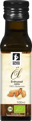 Produktbild von Natives Erdnussöl , kaltgepresst, Frittieröl, Speiseöl zum Kochen und für Dressings, 100ml