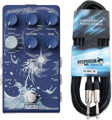 Obrázok produktu pre Klowra efektový pedál Limbo Reverb s káblom
