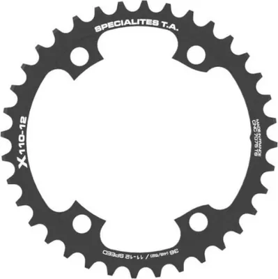 Produktbild von Specialites Ta X110 Internal Kettenblatt Silber 38t Silber 38t