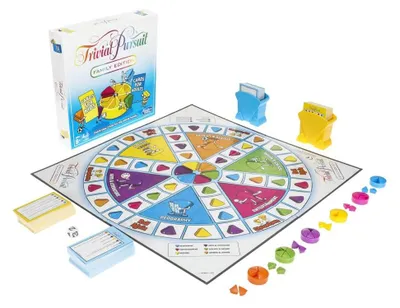 Imagen del producto de Juego de mesa Trivial Pursuit, edición familiar, recomendado para mayores de 8 años
