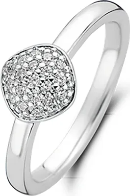 Produktbild von 12174ZI-56 Ring Solitär mit Zirkonia-Pavè 12174ZI Ti Sento Milano
