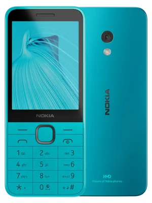 Produktbild von Nokia 235 4G (2024), Balken, Dual-SIM, 7,11 cm (2.8"), 2 MP, 1450 mAh, Blau