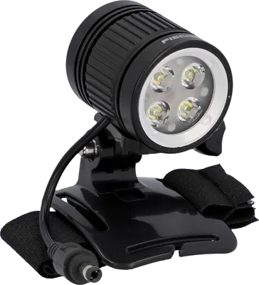 Produktbild von FISCHER LED Fahrradhelmlampe LUMOZ 1600 -  bis zu 7 Stunden Leuchtdauer, inklusive Akku