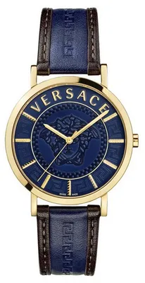 Produktbild von Versace Damen Uhr Armbanduhr V-ESSENTIAL VEJ400321 Leder