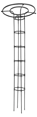Produktbild von 210 cm Pflanzen Rankhilfe, Metall Ranksäule für Kletterpflanzen, wetterfest, Rankgitter, Tomatenkäfig
