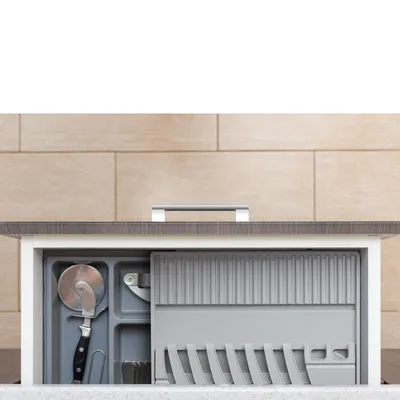 Produktbild von Rotho 1016202590, Grau, 390 mm, 320 mm, 20 mm, 383 g