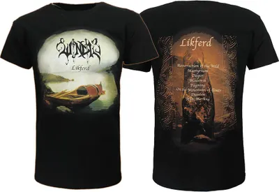 Produktbild von Windir Likferd Album T-Shirt – Offizieller Viking Black Metal Merch - S