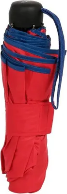 Immagine prodotto di BENETTON ombrello tascabile ROSSO BLU SCURO leggero piccolo comodo da donna