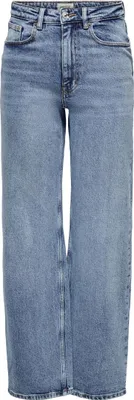 Produktbild von ONLY High Waist Jeans Stretch Denim Schlaghose 5-Pocket Wide Leg ONLJUICY Größe: 31W / 30L