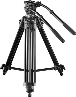Zdjęcie produktu dla Walimex 15610, 3 x noga, Czarny, 133 cm, 4,28 kg