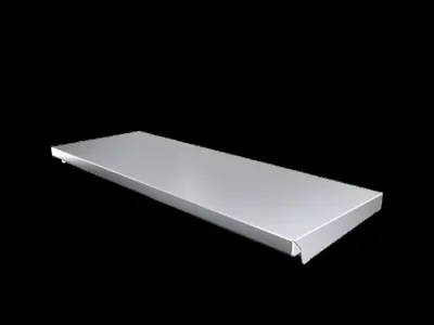 Produktbild von Rittal 2475.010, Panel support, Edelstahl, Edelstahl, 800 mm, 300 mm, 43 mm