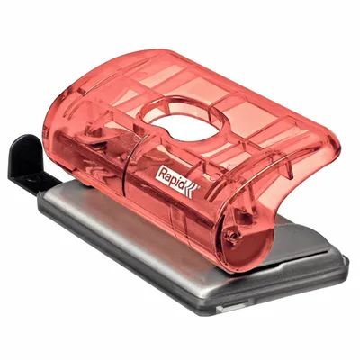 Produktbild von Rapid COLOURæICE, 10 Blätter, Rot, Transparent, Acrylnitril-Butadien-Styrol (ABS), Metall, Kunststoff, 8 cm, 5,5 mm